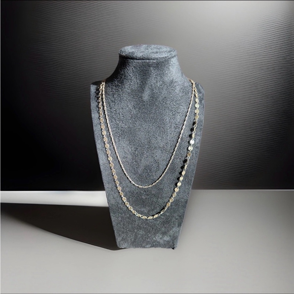 Kendall Scott Gold Chain Link Double Layer Necklace Adjustable